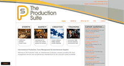 Desktop Screenshot of productionsuite.co.uk